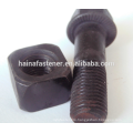 Flange Bolt With Square Nut, 5/16-18 x 4"Hex Flange & Frame Bolts with square nut